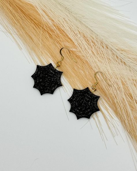 ✨ DM for orders 🤩 Introducing our one-of-a-kind polymer clay earrings: the perfect blend of Halloween charm and contemporary flair! 🕸️🖤 🕷️Perfect for Halloween parties, cozy fall gatherings, or just to add a little fun to your everyday look. #handmade #polymerclay #earrings #halloween #fallfashion #gifts #spiderweb #jewelry Spiderweb Jewelry, Fall Gathering, Earrings Halloween, Halloween Charms, Halloween Parties, Cozy Fall, Spider Web, Polymer Clay Earrings, Clay Earrings