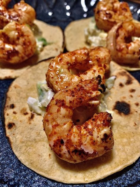 Tajin Shrimp street tacos with creamy Napa cabbage slaw – Joy’s Culinary Creations Cooking With Tajin, Recipes Using Tajin Seasoning, Recipes With Tajin Seasoning, Tajin Seasoning Uses, Tajin Shrimp, Shrimp Street Tacos, Taco Bueno, Tacos Shrimp, Tajin Seasoning