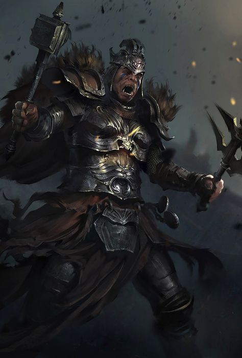 Skyrim Orc, Elder Scrolls Legends, Skyrim Art, Orc Warrior, Elder Scrolls Art, Elder Scrolls Online, The Elder Scrolls, Fantasy Races, Dnd Art