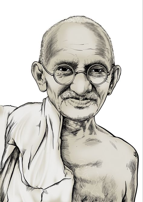 Gandhi Ji Sketch, Mahatma Gandhi Sketch, Gandhi Sketch, Mahatma Gandhi Art, Mahatma Gandhi Drawing, Gandhi Drawing, Gandhi Photos, Happy Republic Day Wallpaper, Pencil Sketch Portrait