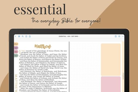 Digital Bible Journaling Ipad, Bible Index, Bible Pdf, Bible Journal Notebooks, New Testament Bible, Digital Journaling, God Sticker, Journal Bible, Niv Bible