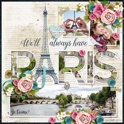 Paris - Scrapbook.com France Scrapbook Layouts, Paris Scrapbook Layouts, Paris Scrapbook Ideas, Italy Scrapbook Layouts, Europe Scrapbook, France Scrapbook, Paris Scrapbook, Trip Scrapbook, France Scrapbooking