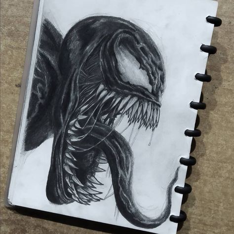 #dailysketch we are Venom 👻 . . . . . . #venom #venommovie #tomhardy #sketch #sketchart #pencilsketch #art #portrait #marvel #marvelfanart Venom Drawing Sketch, Venom Sketch, Venom Drawing, Pencilsketch Art, We Are Venom, Sketch Images, Venom Movie, Venom Art, Pencil Sketch Images