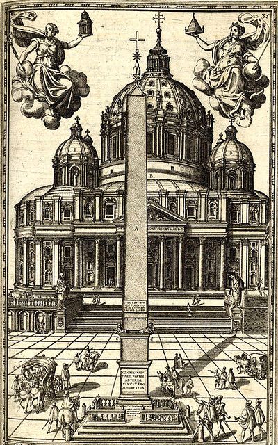 Domenico Fontana, The Moving of the Vatican Obelisk, 1585-90 | Flickr - Photo Sharing! Obelisk Tattoo, St. Peter’s Basilica, Architecture Baroque, Romanesque Architecture, Ramses Ii, St Peters Basilica, Candlestick Chart, Ancient Technology, The Vatican