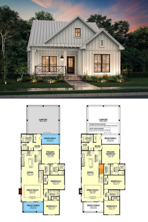 2 Story 2400 Sq Ft House Plans, 2000 Sq Ft House Plans Narrow Lot, Small 2 Story Farmhouse, Simple Home Plans 4 Bedroom, 4 Bedroom 2 Floor House Plans, House Plans Narrow Lot 2 Story, Narrow House Plans Two Story 4 Bedroom, Narrow Floor Plans 2 Story, 2000 Sq Ft House Plans Farmhouse 2 Story