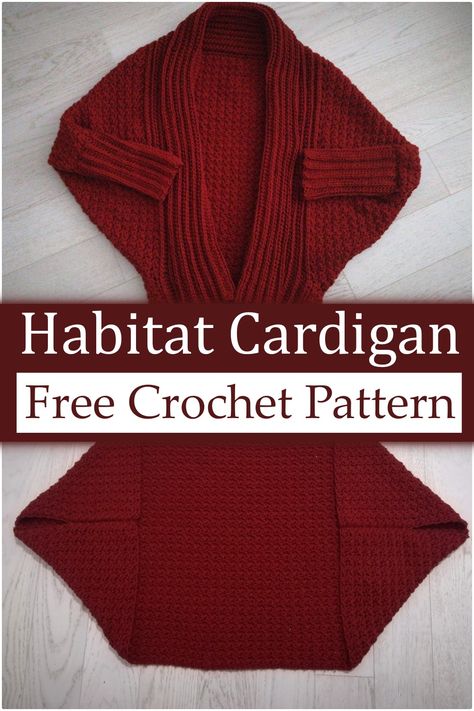 Crochet Cocoon Shrug Pattern Free, Crochet Cocoon Cardigan Pattern Free, Oversized Cardigan Crochet Pattern, Habitat Cardigan, Crochet Cotton Cardigan, Crochet Cocoon Cardigan, Cocoon Cardigan Pattern, Crochet Cardigan Free Pattern, Cardigan Free Pattern