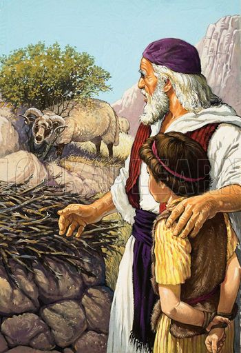 Abraham in the Age of Aries Biblical Illustrations, Story Of Abraham, Abraham And Sarah, Picture Composition, Bible Illustrations, Bible Images, Bible Characters, Bible History, Bible Pictures