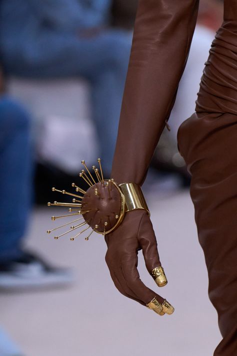 Jean Paul Gaultier Jewelry, Jean Paul Gaultier Aesthetic, Jean Paul Gaultier Runway, Fall 2022 Couture, Masculine Jewelry, 2022 Couture, Runway Jewelry, Png Clothes, Couture Jewelry