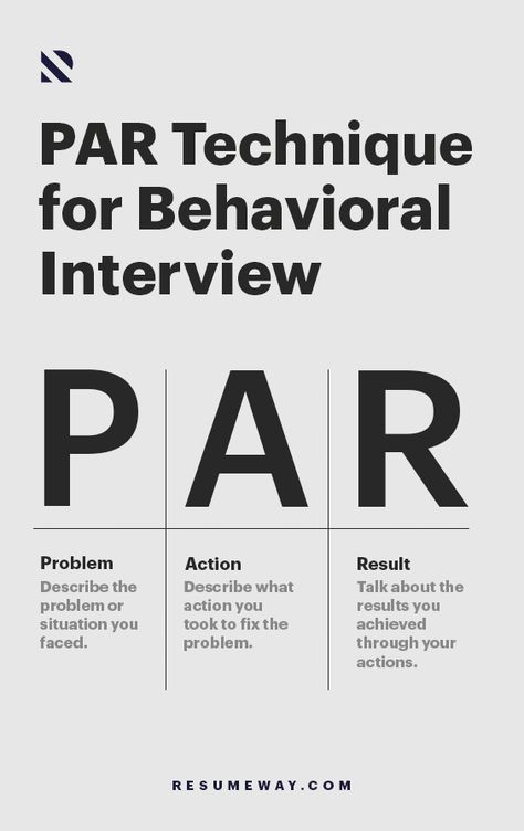 The best way to come up with strong answers to behavioral interview questions is by using the PAR technique (Problem- Action – Result). #Interview #InterviewTips #BehavioralInterview #JobInterview #InterviewHelp Behavioral Based Interview Questions, Resume Words Skills, Job Interview Prep, Behavioral Interview Questions, Job Interview Answers, Behavioral Interview, Good Leadership Skills, Interview Techniques, Job Interview Advice