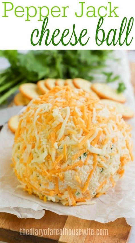 Pepper Jack Cheese Balls, The Best Cheese Ball, Spicy Cheese Ball, Best Cheese Ball, Halloween Cheese Ball, Cheese Ball Recipes Easy, Cream Cheese Ball, Cheese Stuffed Meatballs, Ball Recipes