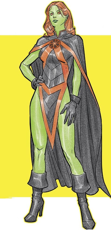 Ms Martian, Teen Titans Villains, Martian Manhunter Concept Art, Martian Manhunter Art, Dc Comics Terra, Dc Comics Martian Manhunter, Martian Manhunter Comic, Miss Martian, Martian Manhunter