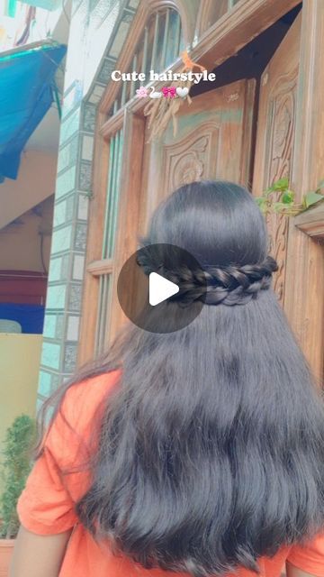 Hairstyles With Traditional Wear, Hairstyles For Long Hair Traditional, Hairstyles For Traditional Wear, Hairstyles For Traditional, Bahubali Earrings, Traditional Hairstyle, Cute Hairstyle, Traditional Wear, Content Creator