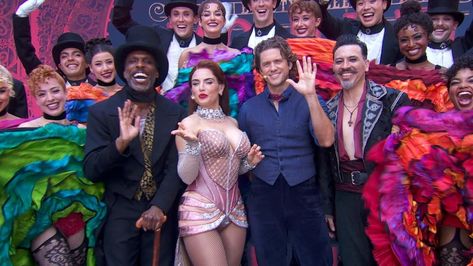 Video Cast of 'Moulin Rouge! The Musical' performs on 'GMA' Moulin Rouge Cast, Moulin Rouge Broadway, Moulin Rouge Musical, Jojo Levesque, Baz Luhrmann, Aaron Tveit, Black Lives Matter Protest, Tony Awards, Tupac