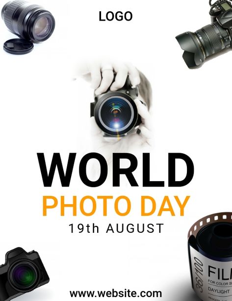 Photography Day Poster Design, World Photography Day Quotes, World Photography Day Poster, Photography Day Poster, Happy World Photography Day, Event Quotes, Wallpaper Theme, World Photography Day, Invert Colors