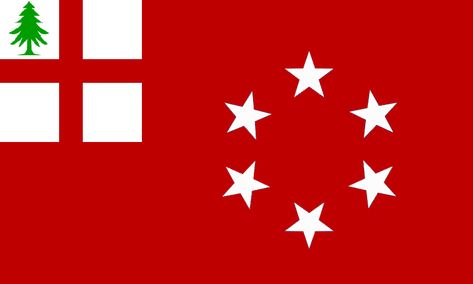 Flag Of New England (Red) New England Flag, Historical Flags, England Flag, Canada Flag, Rhode Island, New Hampshire, Connecticut, Hampshire, Vermont