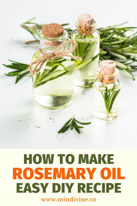 How To Make Thyme Oil, How To Make Rosemary Essential Oil, How To Make Essential Oils At Home, How To Make Rosemary Oil, Diy Rosemary Essential Oil, Rosemary Oil For Skin, Homemade Rosemary Oil, Diy Rosemary Oil, Rosemary Oil Benefits