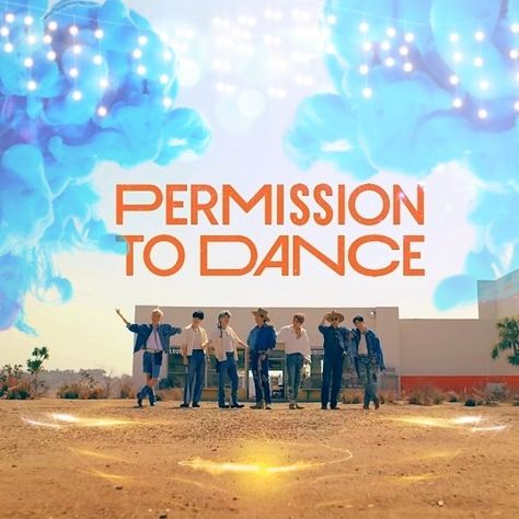 Permission To Dance Bts, Bts Cartoon, Bts Permission To Dance, Permission To Dance, Dance Poster, I Love Bts, Bts Wallpaper, Bts Army, Butter