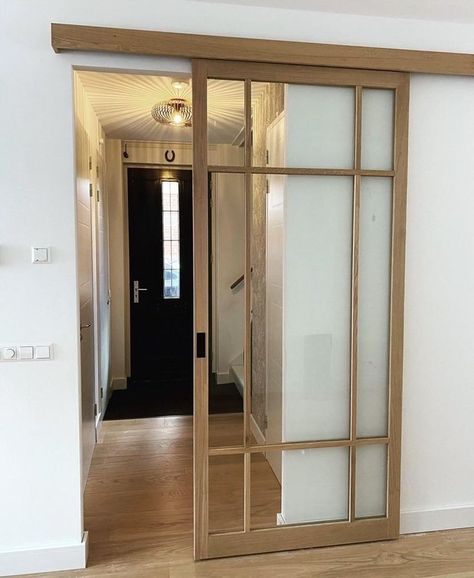 Wooden Sliding Doors, Room Divider Doors, House Extension Design, Glass Doors Interior, Door Design Modern, Sliding Doors Interior, Home Doors, The Doors, House Inspo