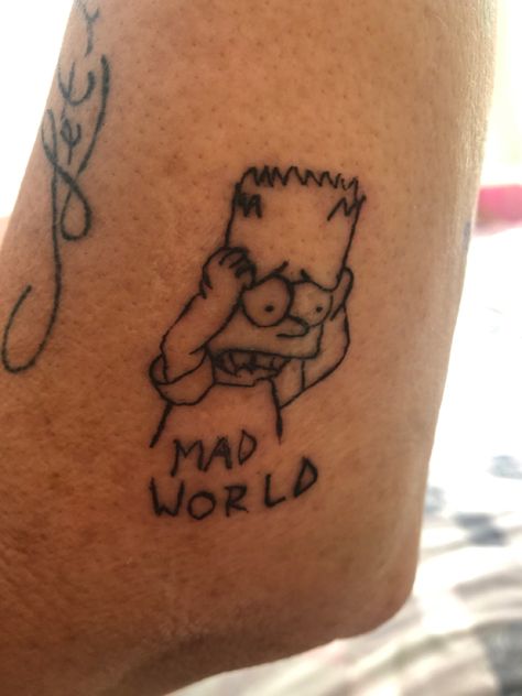 Mad World, World Tattoo, Name Tattoos, S Tattoo, Tattoo Images, Tattoos