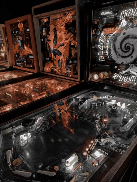 Pinball Machine Aesthetic, Pinball Aesthetic, Pin Ball Machine, Machine Aesthetic, Phone Makeover, 2023 Vibes, Book Vibes, Lovey Dovey, Junk Drawer