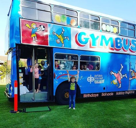 Kids Party Bus, Girls Bedroom Unicorn, Bedroom Unicorn, Crazy Birthday, Indoor Play Places, Indoor Play Centre, Bus Ideas, Kids Backyard Playground, Birthday Party Places