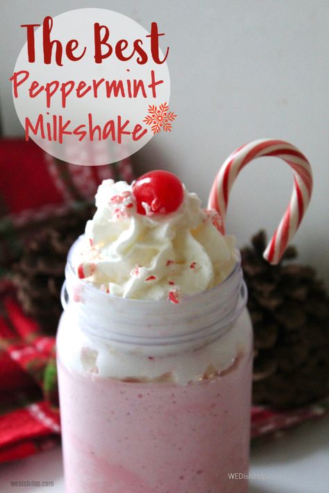 This quick and easy recipe is for The Best Peppermint Milkshake. It is the season for all things peppermint. So with just a few ingredients, you can throw together this frozen minty treat. Peppermint Milkshake Recipe, Mocha Milkshake, Peppermint Shake, Peppermint Milkshake, Peppermint Recipes, Milkshake Recipe, Seasonal Treats, Milkshake Recipes, Peppermint Mocha