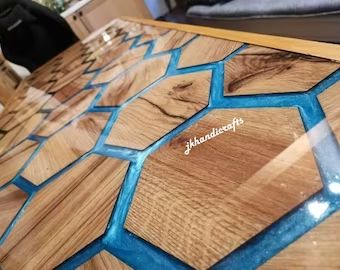 MarbleCraftsInlay - Etsy India Epoxy Tables, Eating Table, Epoxy Resin Table, Epoxy Table, Epoxy Resin Wood, Wall Table, Elegant Furniture, Household Furniture, Resin Table