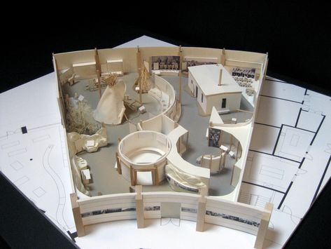 … Ramps Architecture, Office Exhibition, Exhibition Architecture, Exhibition Plan, Exhibition Models, Museum Plan, Museum Interior, Museum Exhibition Design, Interior Design Presentation