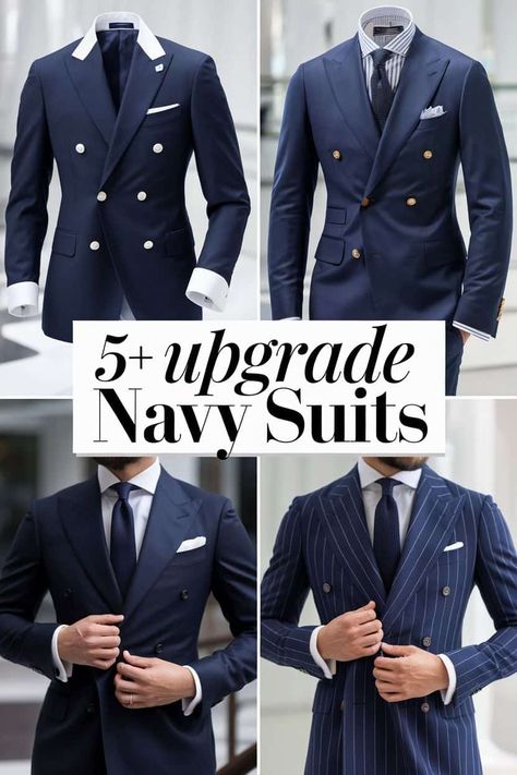 Upgrade your navy suit game and make a memorable impression. Add stylish accessories like vibrant ties and pocket squares. Experiment with patterns such as stripes and checks. Choose tailored fits for that sleek look. Footwear matters too so opt for classy shoes. Elevate your wardrobe with simple yet effective changes! https://fabricerie.com/upgrade-your-navy-suit-game Industrial Design Trends, Board Meeting, Classy Shoes, Ageless Style, Navy Suit, Crisp White Shirt, Pocket Squares, Men's Wardrobe, Complementary Colors