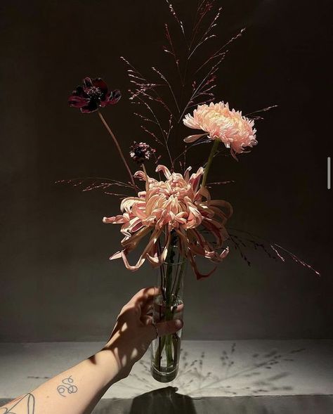 Messy Aesthetic, Boquette Flowers, Dark Flowers, Nothing But Flowers, Flower Therapy, Pretty Plants, Arte Floral, Flower Child, Ikebana