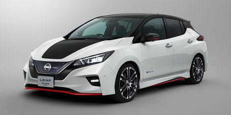 Nissan LEAF NISMO sport version is officially launching and going on sale this month Electric Car Concept, Nissan Nismo, Tokyo Motor Show, New Nissan, Nissan Leaf, Pt Cruiser, Audi Cars, Electric Car, Future Car