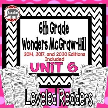 ***UPDATED to include ALL editions of Wonders: 2020, 2017, and 2014***These handouts were created for the leveled readers for the 5th grade Wonders McGraw-Hill reading series, and they are based on the Literature Circle Thinkmark questions that are located in the back of each leveled reader. #bamagirltpt Wonders Reading Series, Wonder Activities, Literature Circle, Mcgraw Hill Wonders, Reading Vocabulary, Leveled Readers, Third Grade Reading, Authors Purpose, Independent Reading