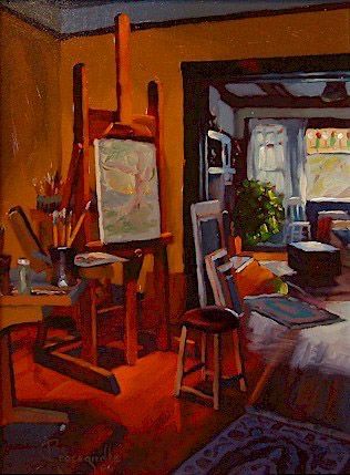 Larry Bracegirdle Larry Bracegirdle, Comfort Art, Interior Paintings, Expressionist Art, Arte Sketchbook, Literature Art, Sketchbook Inspiration, Cool Paintings, Interior Art