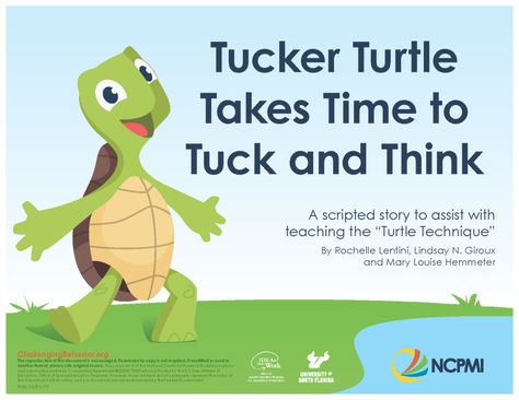 Tucker Turtle, Turtle Activities, Pyramid Model, How To Calm Down, Turtle Time, Behaviour Strategies, Challenging Behaviors, Deep Breaths, Teaching Techniques