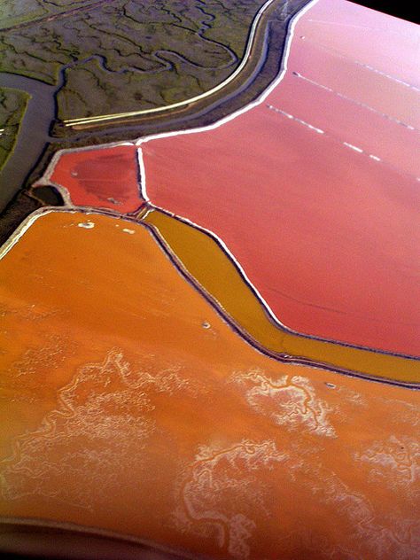 salt ponds 1 Aerial Landscape, Salt Ponds, Luxurious Rugs, Airplane Flying, Honeymoon Places, Aerial Photos, Landscape Photography Tips, Aerial Images, Salt Flats