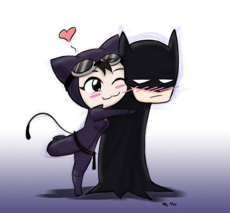 Catwoman + Batman Batman And Catwoman Matching Pfp, Batman Et Catwoman, Catwoman Batman, Batman Love, Catwoman Cosplay, Harry Potter Disney, Cat Women, Kartu Valentine, Batman And Catwoman