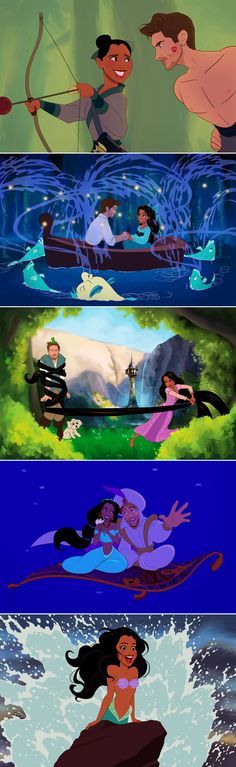 Best. Valentine. Ever. This boyfriend turned his girlfriend and himself into Disney princes and princesses! Cute Childhood, Disney Cute, Disney Crossovers, Disney Princes, Quotes Disney, Disney Memes, Disney Funny, Disney Fun, Disney Princesses