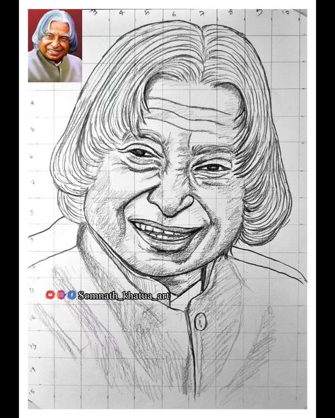 APJ Abdul Kalam Drawing Outline ✍️❤️‍🩹 . . Full tutorial video on my YouTube channel 👇❤️‍🩹✍️ (Somnath khatua art) . . #somnathkhatuaart #apjabdulkalam #drawingpencil #outline #sketching #artist #abdulkalam #apjabdulkalamquotes #drapjabdulkalam #abdulkalamquotes #apjabdulkalamsir #abdulkalamsir Apj Abdul Kalam Drawing Easy, Apj Abdul Kalam Sketch, Apj Abdul Kalam Drawing, Abdul Kalam Drawing, Apj Abdul Kalam, Abdul Kalam, Tutorial Video, Step By Step Drawing, My Youtube Channel