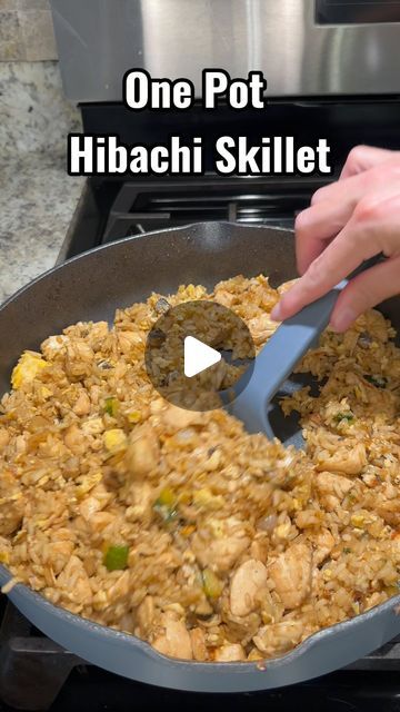 Katie Cross on Instagram: "One Pot Hibachi Skillet using my @fullstar_kitchen !! This veggie chopper makes cooking 10x easier and quicker!! Use promo code “KATIEFS15” for 15% off your purchase. 🔗 is on my profile!! #dinnerideas #fullstarpartner #easyrecipe #vegetablechopper" One Pot Hibachi Skillet, Keto Chinese Food, Veggie Chopper, Chicken And Rice Dishes, Chicken Ideas, Rice Side Dishes, Cast Iron Skillet Recipes, Health Ideas, Health Dinner