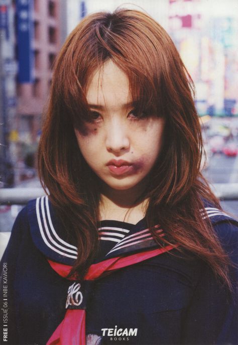 g Bosozoku Fashion, Health Goth, Pen Pal, Japanese School, Aesthetic People, Japanese Aesthetic, Pose Reference Photo, Girl Gang, 인물 사진