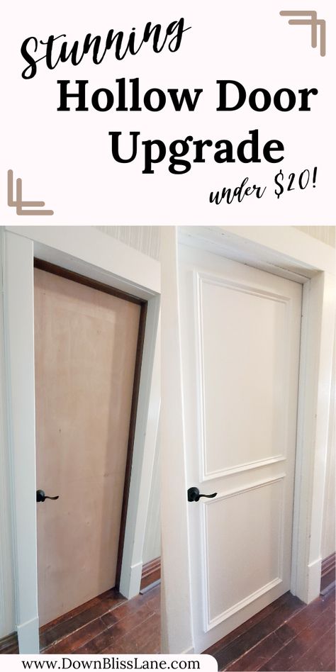 Deur Makeover, Diy Interior Doors, Cabinets Diy, Door Upgrade, Furniture Table, Table Diy, Diy Makeover, Hus Inspiration, Door Makeover