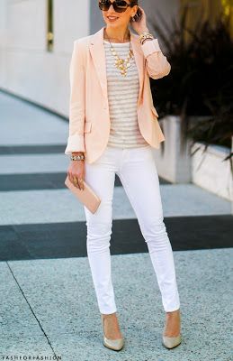 fashforfashion -♛ STYLE INSPIRATIONS♛ | Bloglovin Pink Blazer Outfit, Blazer Outfit, Summer Work Outfits, Professional Attire, Pink Blazer, Pink Jacket, Blazer Outfits, Work Outfits Women, Work Attire