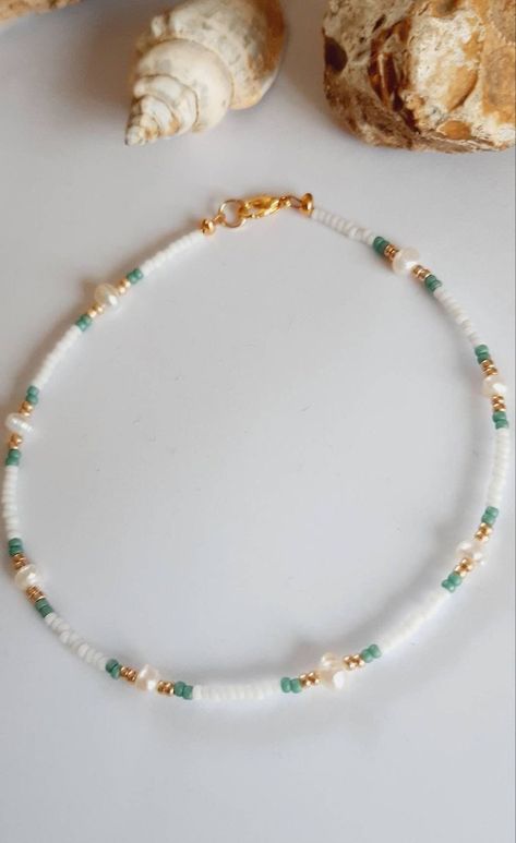 Anklets Beaded, Bead Anklets, Seed Bead Anklet, Summer Accessories Beach, Kalung Manik-manik, Beach Jewellery, Accessories Beach, Bead Anklet, Pola Manik