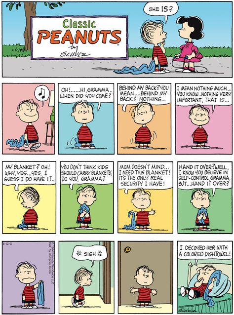 Classic Peanuts Comic Strip are one of the many comics I love reading in the news paper. My parents had the daily paper delivered to our home. I always read the comics. I call them the educational page. Next I would read the sports. Had to see how my Cincinnati Reds were playing. The "Big Red Machine", as we called them. Charlie Brown Comics, Sunday Comics, Peanuts By Schulz, Snoopy Comics, Peanuts Comic Strip, Charles Schulz, Peanuts Cartoon, Cartoon Strip, Daily Paper