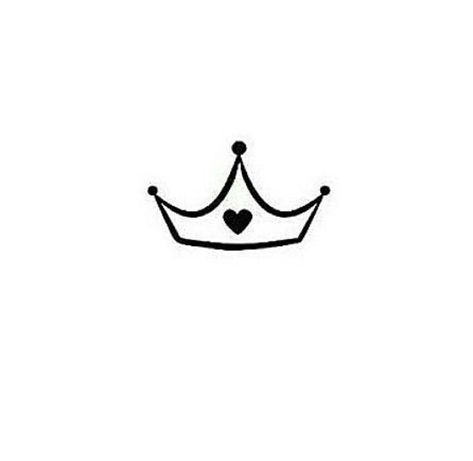 Simple Princess Tattoo, Simple Tiara Drawing, Disney Crown Tattoo, Simple Tiara Tattoo, Crown Small Tattoo, Minimalist Crown Tattoo, Tiny Crown Tattoo, Princess Tiara Tattoo, Princess Crown Tattoo