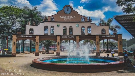 📍 Marikina Clock Tower Marikina City, Clock Tower, Themed Outfits, Tshirt Design, Logo Design Inspiration, Color Palette, Tower, Design Inspiration, Logo Design