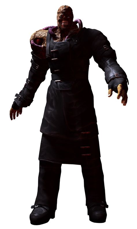 Nemesis Art - Resident Evil 3: Nemesis Art Gallery Nemesis Re3, Nemesis Resident Evil, Resident Evil Nemesis, Albert Wesker, Resident Evil Game, The Evil Within, Jill Valentine, Black Tigers, Creature Design