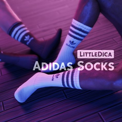 Adidas Socks | littledica on Patreon Sims 4 Cc Nike Socks Patreon, Sims 4 Maxis Match Shoes Male, Ts4 Socks Cc, Sims 4 Cc Maxis Match Accessories Male, Sims 4 Male Socks, Adidas Sims 4 Cc, Sims 4 Nike Socks, Sims 4 Cc Patreon Men Clothes, Sims 4 Male Accessories Cc