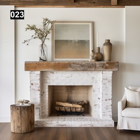 Please do not purchase a Mantel without first filling out the Quote Form and receiving a quote from us. Quote Form: https://form.jotform.com/240524957086059 Introducing the Essence of Understated Elegance: The Simple Mantel by Anthony Shields & Sons Inc. Experience the pure, unadorned beauty of rustic elegance with our Simple Mantel, a piece that speaks volumes through its simplicity. Crafted from the same richly storied reclaimed wood beams as our more ornate offerings, this mantel offers a sle Mantle Decor No Mirror, Mantel Decorating Ideas Cottage Style, Mantle In Dining Room, Amber Interiors Fireplace Mantle, Small Fireplace Remodel, Fireplace Mantle Decor Simple, Fireplace Inspo Mantels, Mantel Above Fireplace, Unique Fireplace Mantle Ideas