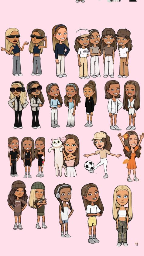 #myfirstshuffle bitmojis Matching Bitmojis Halloween, Bitmoji In The Classroom, Fall Bitmoji Outfits 2024, Bit Mojo Outfits Snapchat, Autumn Bitmoji, Halloween Bitmoji Ideas, Summer Bitmoji Outfits, Cute Bitmoji Outfits, Snapchat Fits